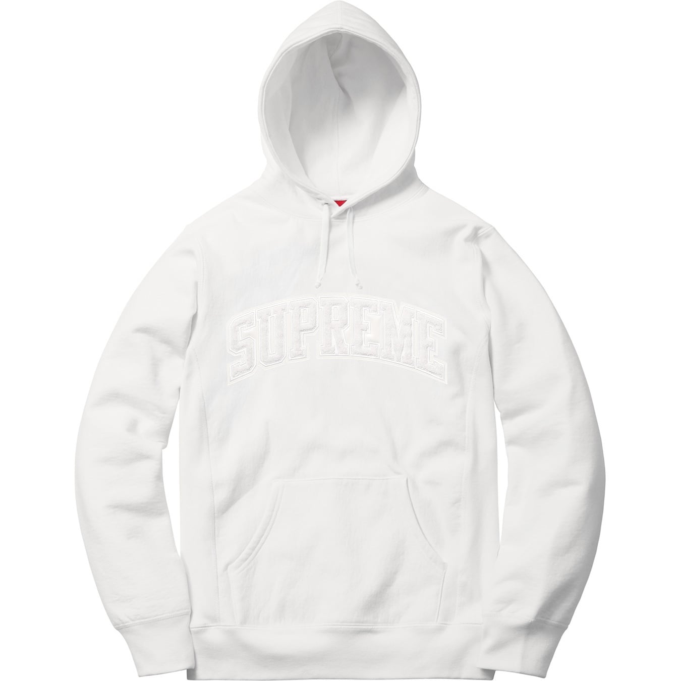 Patent/Chenille Arc Logo Hooded Sweatshirt view 7